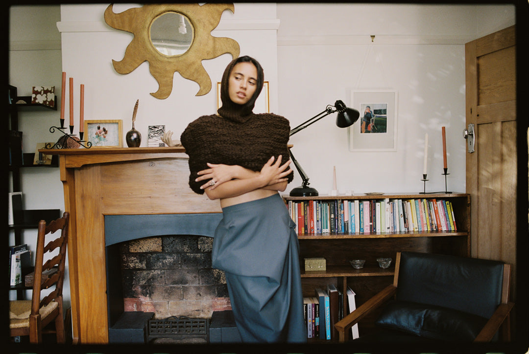 Kiwi Knit Poncho