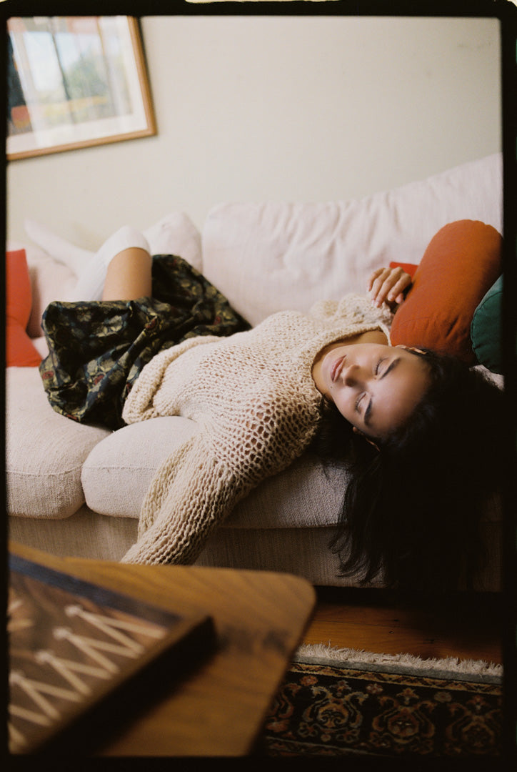 Homespun Corriedale Jumper