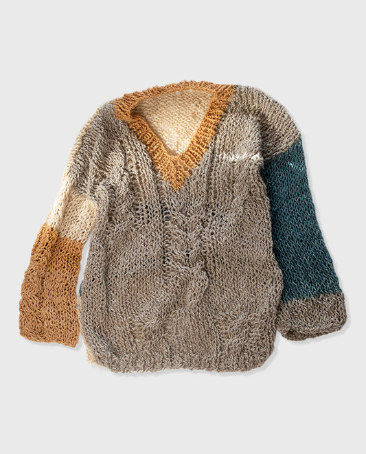 Colourful Homespun Jumper