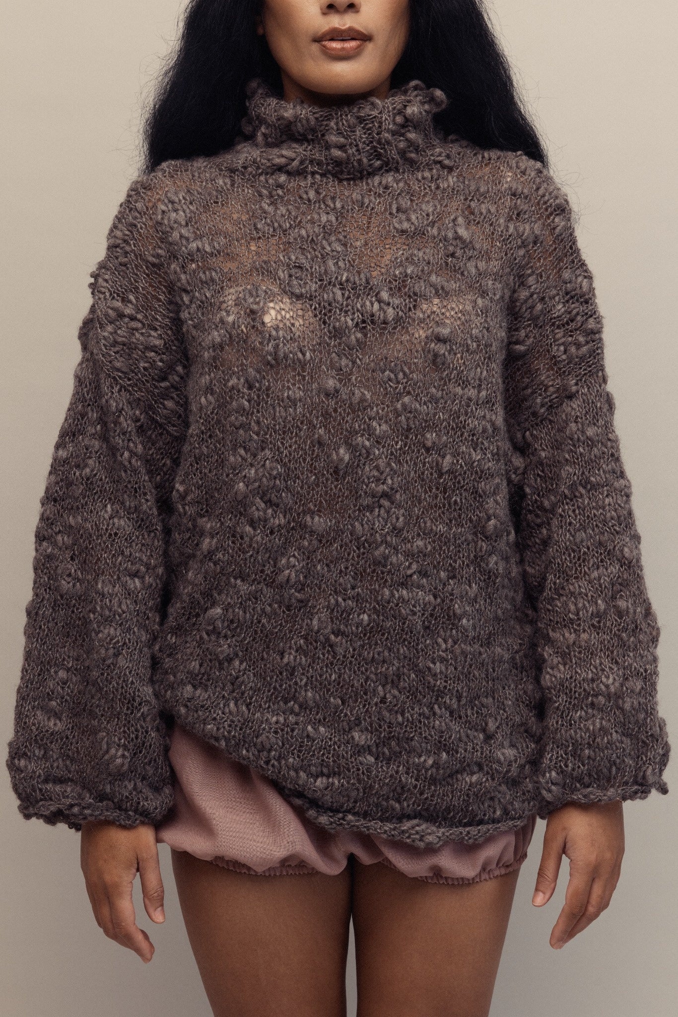 Homespun Bobble Jumper