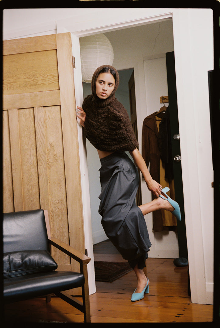 Kiwi Knit Poncho