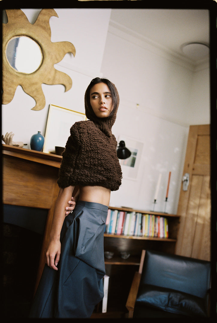 Kiwi Knit Poncho