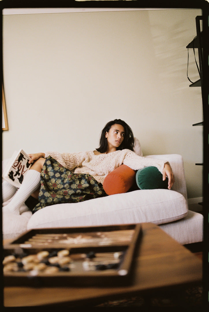 Homespun Corriedale Jumper